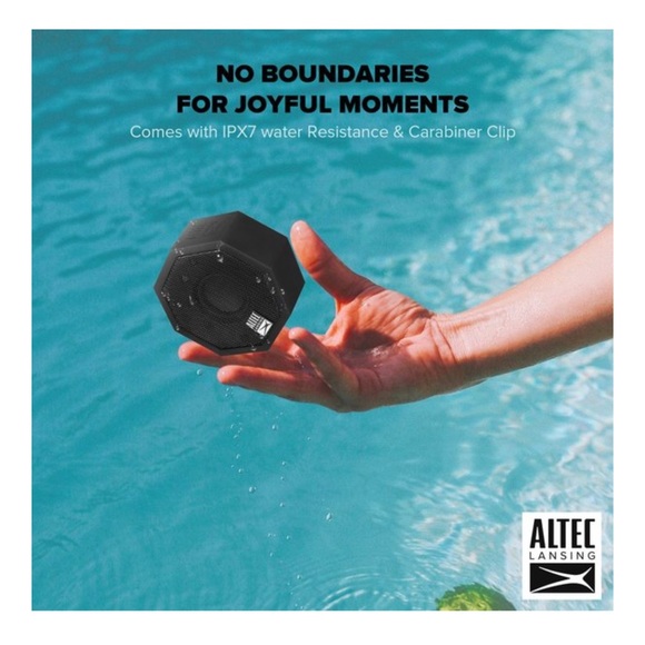 Altec Lansing Solo Rugged Bluetooth Speaker Black - Picture 9 of 9